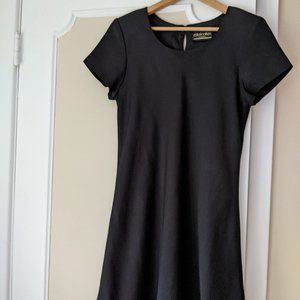 Black Carla Jane short sleeve dress
